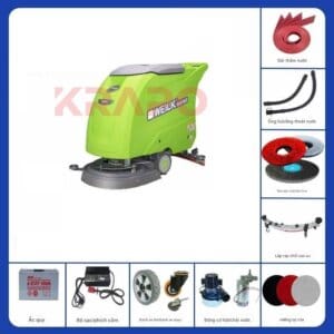 Máy chà sàn công nghiệp liên hợp Krapo DW520A