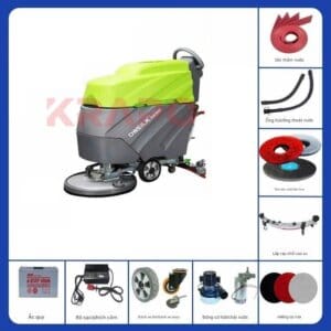 Máy chà sàn công nghiệp liên hợp Krapo DW560