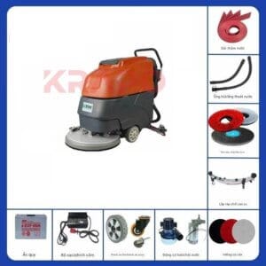 Máy chà sàn công nghiệp liên hợp Krapo GRL510