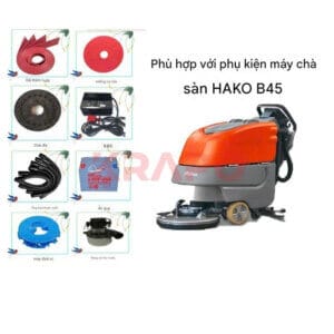 Máy chà sàn công nghiệp liên hợp HAKO B45