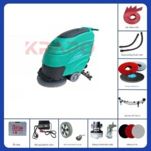 Máy chà sàn công nghiệp liên hợp Krapo HY50B
