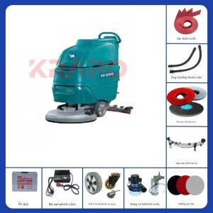 Máy lau sàn công nghiệp liên hợp Krapo N3