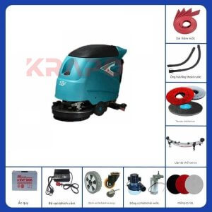 Máy chà sàn công nghiệp Liên hợp TVX T45