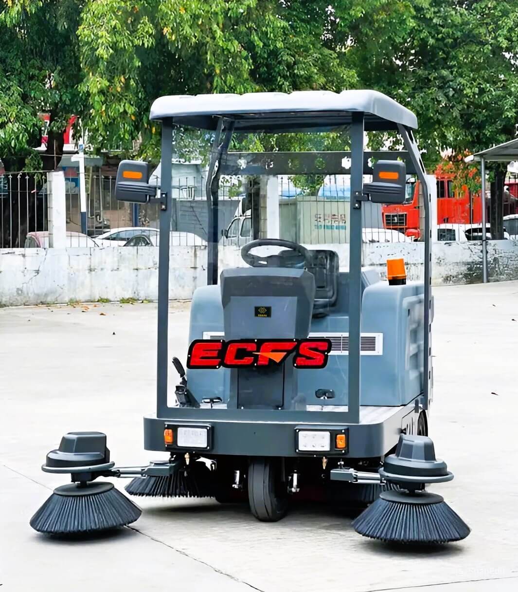 Xe quét rác Công nghiệp Krapo